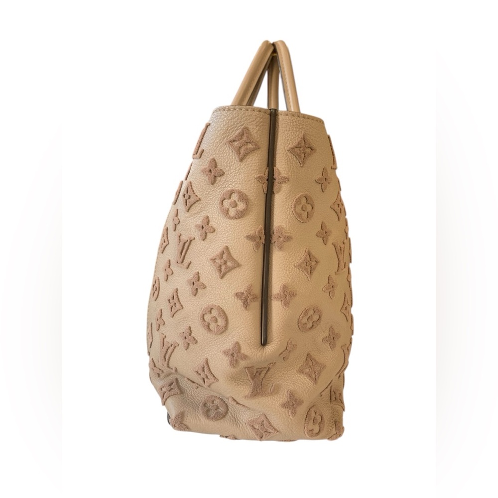 Louis Vuitton Grey Teddy Monogram PM Cachemire Tote - Picture 4 of 8